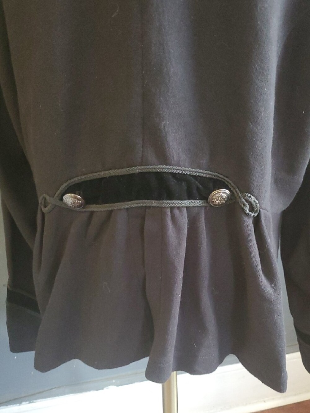 torrid Black    Military Jacket Size 2 - Picture 5 of 17